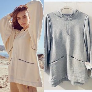 🆕 FREE PEOPLE MOVEMENT
CLOSE CALL ZIP HOODIE
REMOVABLE SLEEVES SWEATSHIRT